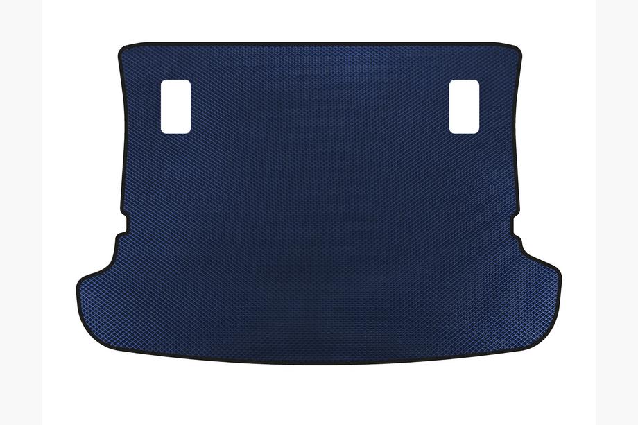 Toyota Corolla Verso 2004–2009 EVA bagagerumsmatta (7-sits, blå) Image
