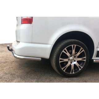 Bakre hörndelar AK003 (2 st, rostfritt) Volkswagen T5 Transporter 2003–2010 foto 1