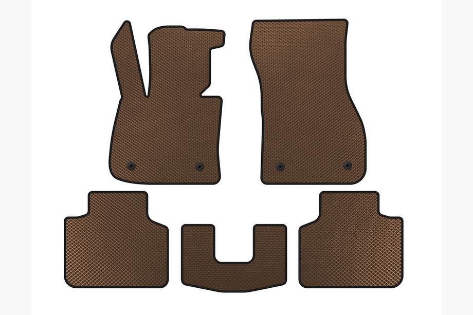 BMW 2-serien Active Tourer F45/F46 2014–2021 EVA-mattor (för F45, brun) Image