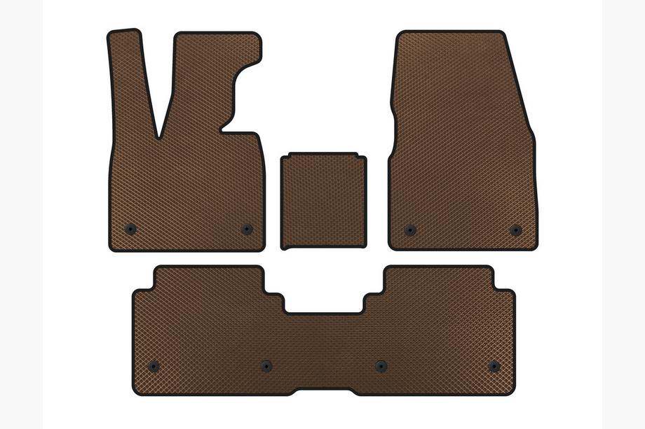 BMW I3 2013–2022 EVA bilmattor (brun) Image