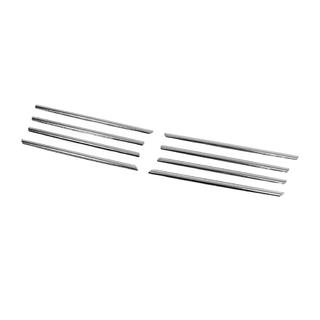 Grillkantlister (8 st, rostfritt stål) Volkswagen T5 Transporter 2003–2010 foto 3