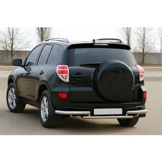 Rostfria bakljusramar 2006-2009 (2 st) Toyota Rav 4 2006–2013 foto 1