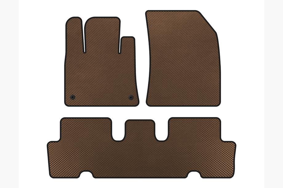Citroen C-4 Picasso 2013–2022 EVA mattset V1 (2 rader, brun) Image