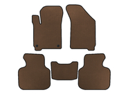 Dodge Journey 2008–2020 EVA golvmattor (2011-2020, 7-sits, Brun) foto 1