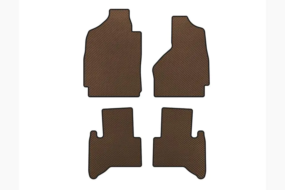 Dodge RAM (DR/DH/D1/DC/DM) 2002–2009 EVA bilmattor (2002-2009, Brun) Image