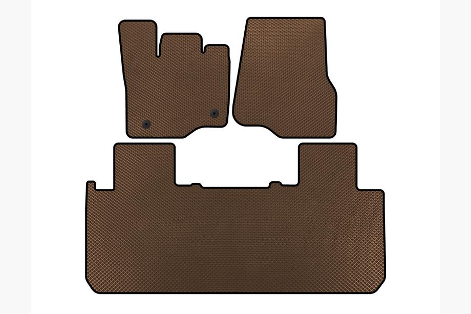 Ford F-150 2014–2021 EVA bilmattor (brun) Image