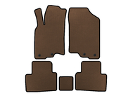 Honda Insight II 2009–2014 EVA golvmattor (HB, Hybrid, Brun) foto 1