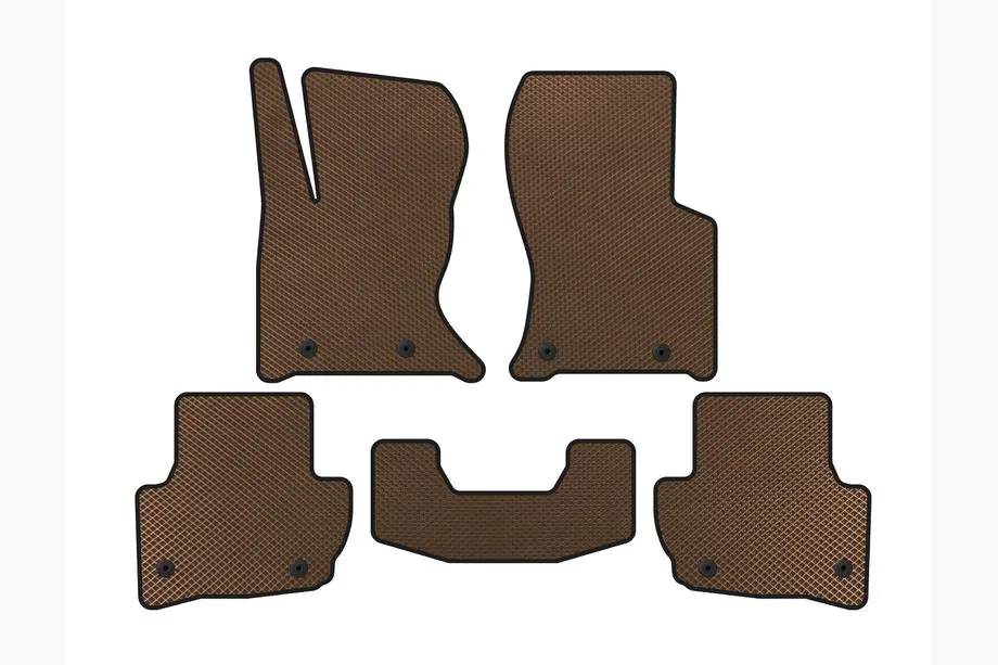 Range Rover Velar 2017– EVA bilmattor (brun) Image