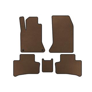 EVA-bilmattor för kupén (2011-2015, Electric, Brun)