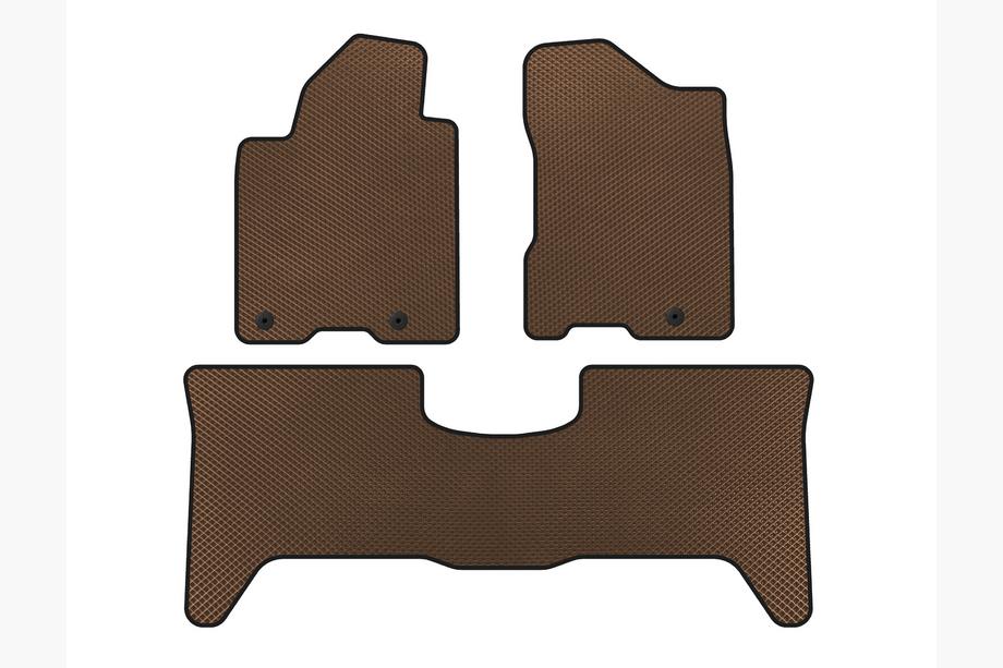 Nissan Armada 2003–2015 EVA bilmattor (2 rader, 2003-2008, brun) Image
