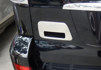 Toyota Land Cruiser Prado 120 2002–2009 Kåpa till bakluckans handtag (rostfritt stål) Carmos - turkiskt stål foto 5