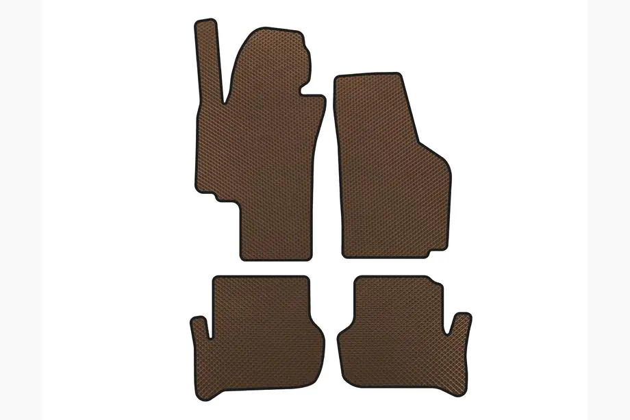 Seat Toledo 2005–2012 EVA bilmattor (brun) Image