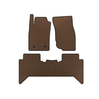 EVA bilmattor V2 (Brun) Toyota Hilux 2006–2015