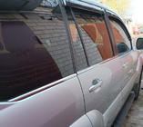 Toyota Land Cruiser Prado 120 2002–2009 Yttre fönsterlister (6 st, rostfritt stål) OmsaLine – italienskt rostfritt stål foto 1