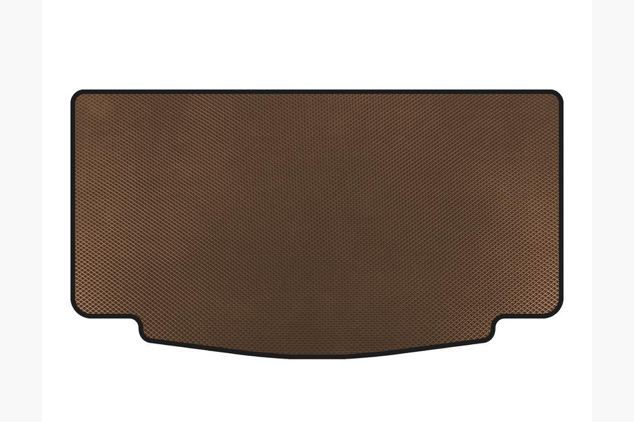 Hyundai I-10 2014–2017 EVA bagagerumsmatta (HB, brun) Image