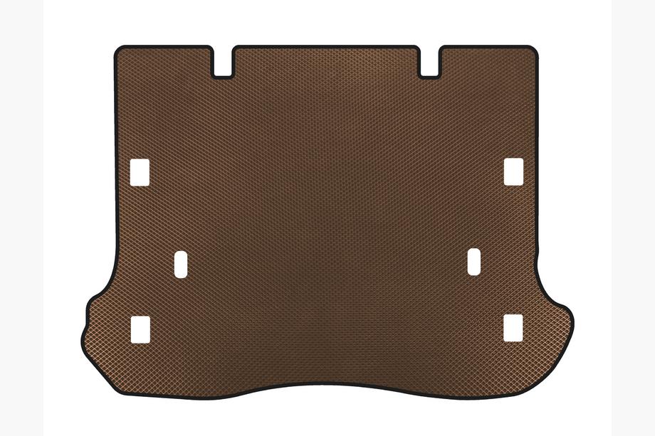 Jeep Grand Cherokee WK 2004–2010 EVA V-2 bagagerumsmatta (Brun) Image