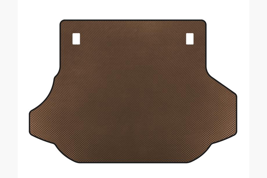 Kia Carens 1999–2012 EVA bagagerumsmatta (Brun) Image