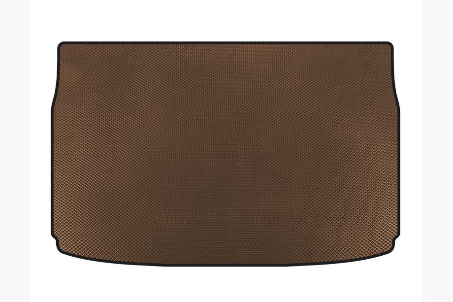 Kia Sedona 2014–2020 EVA bagagerumsmatta (8-sits, brun) Image