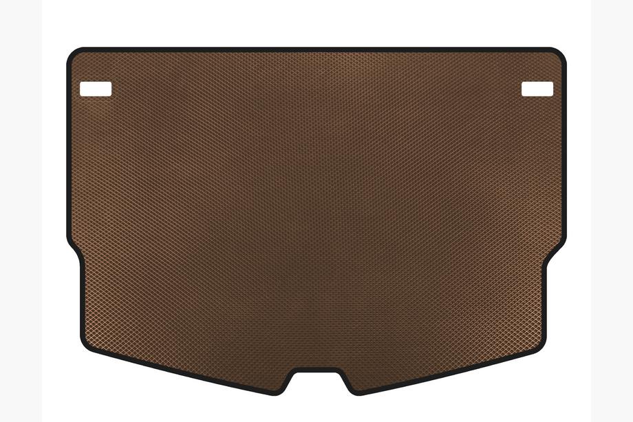 Nissan Note 2012–2020 EVA bagagerumsmatta (HB, brun) Image