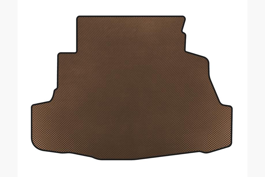 Nissan Primera P12 2002–2007 EVA bagagerumsmatta (SD, Brun) Image