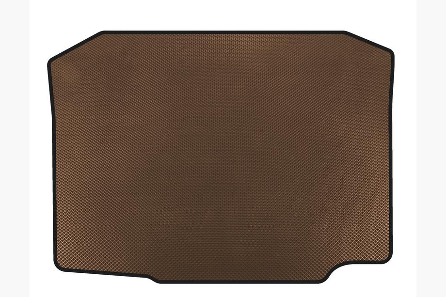 Seat Ibiza 2010–2017 EVA bagagerumsmatta (2010-2012, HB, 5-dörrars, Brun) Image