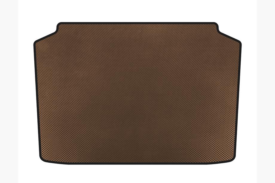 Volkswagen Polo 2001–2009 EVA bagagerumsmatta (HB, 3/5-dörrars, brun) Image