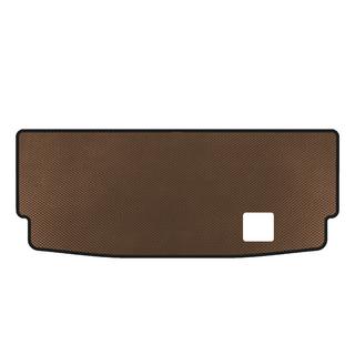 Bagagerumsmatta (7-sits, med uppfälld tredje sätesrad, brun)
