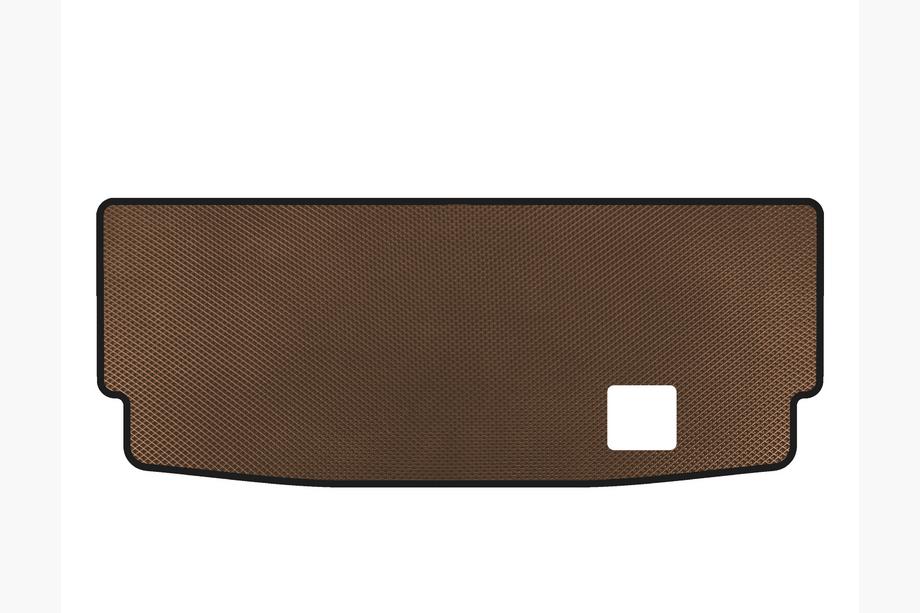Mercedes GL class X164 2006–2012 Bagagerumsmatta (7-sits, med uppfälld tredje sätesrad, brun) Image