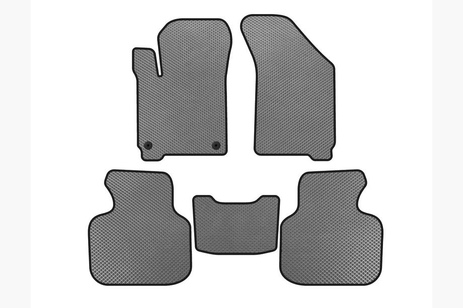 Dodge Journey 2008–2020 EVA-mattor (2011-2020, 7-sits, Grå) Image