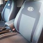 Kia Ceed 2012–2018 Sätesöverdrag (konstläder↗tyg, Premium) foto 8