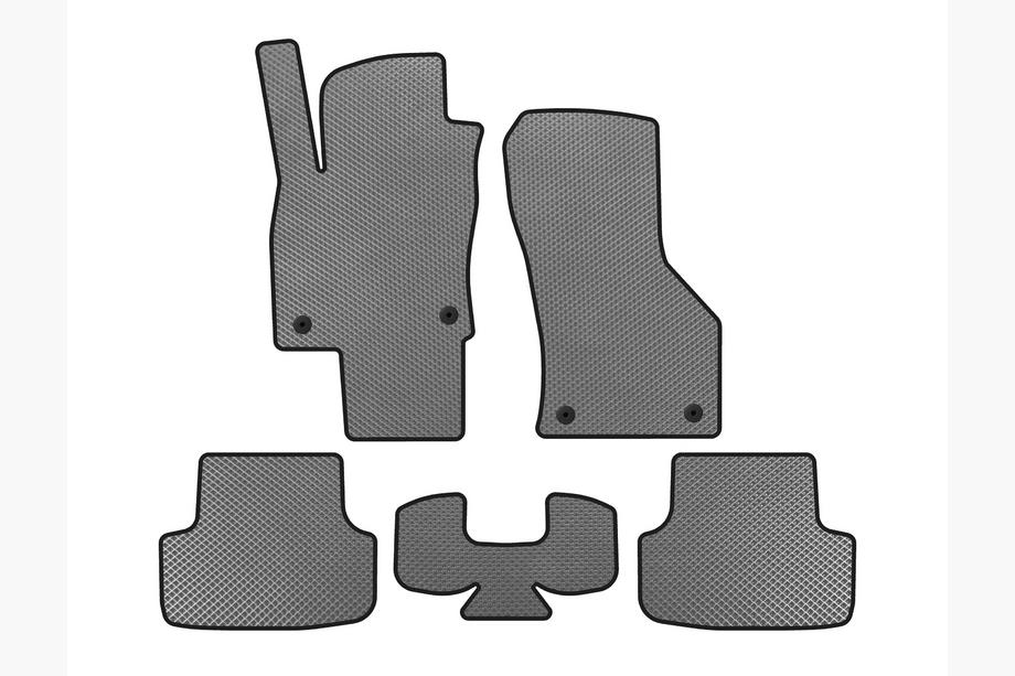 Seat Leon 2013–2020 EVA-bilmattor (grå) Image