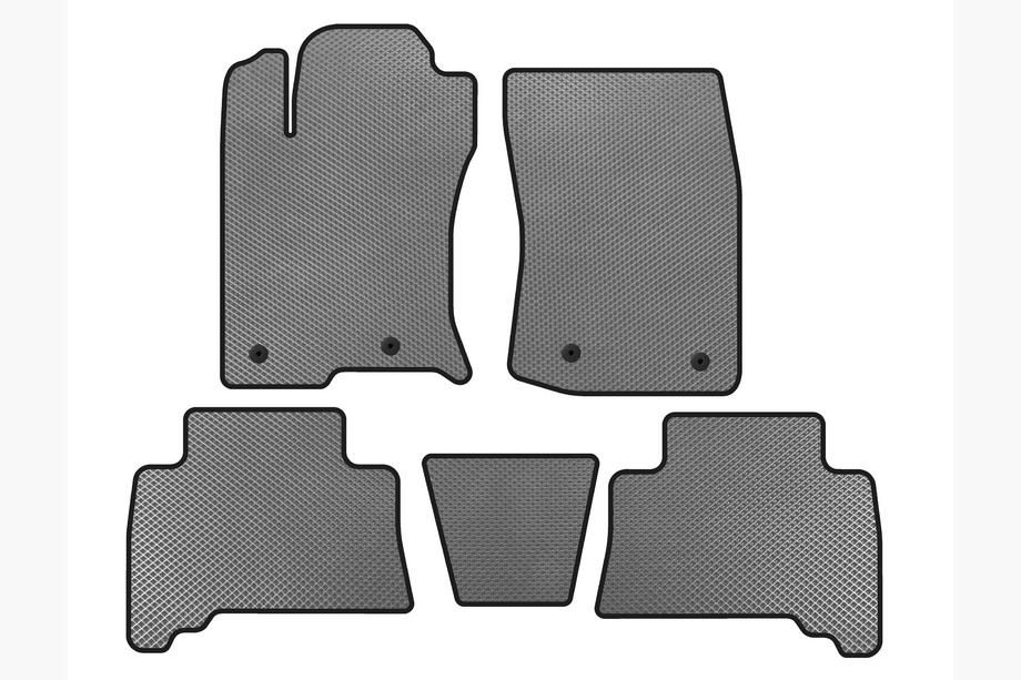 Toyota 4Runner 2009–2024 EVA gummimattor (2009-2014, Grå) Image