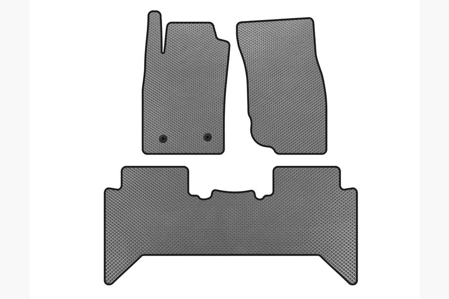 Toyota Hilux 2006–2015 EVA V2 bilmattor (grå) Image