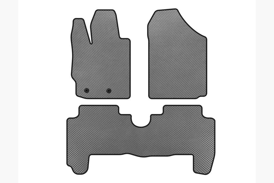 Toyota Yaris 2006–2011 EVA bilmattor (HB, 5-dörrars, grå) Image