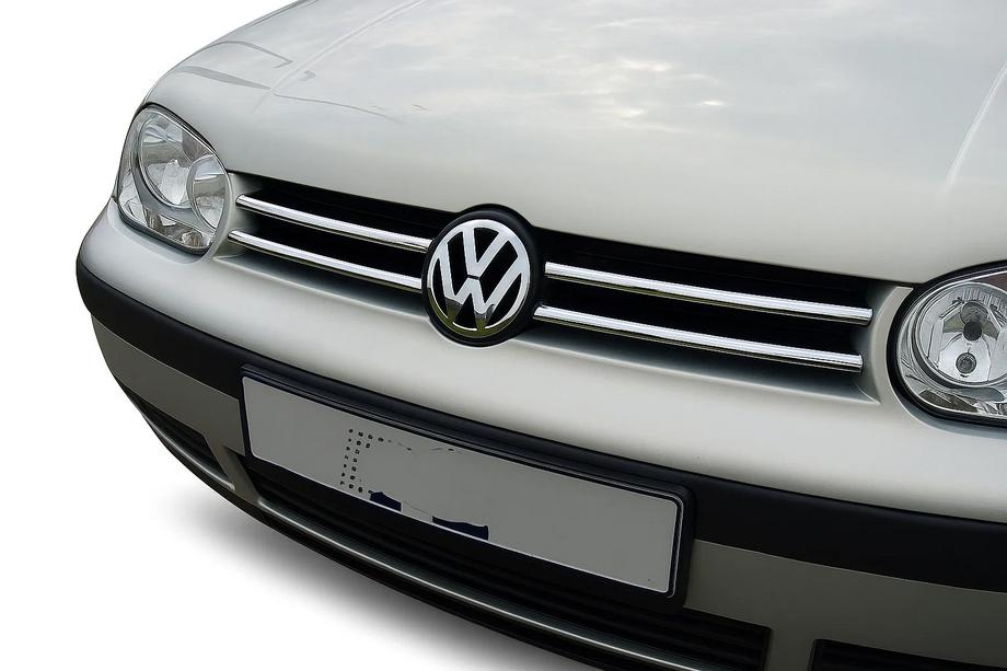 Volkswagen Golf 4 1997–2006 Grillister (4 st, rostfritt) Image