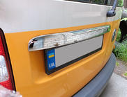 Volkswagen Caddy 2010–2015 List över registreringsskylten (2-dörrars, rostfritt) foto 2