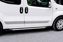 Opel Combo 2012–2018 Sidosteg Allmond Grey (2 st, aluminium) foto 1
