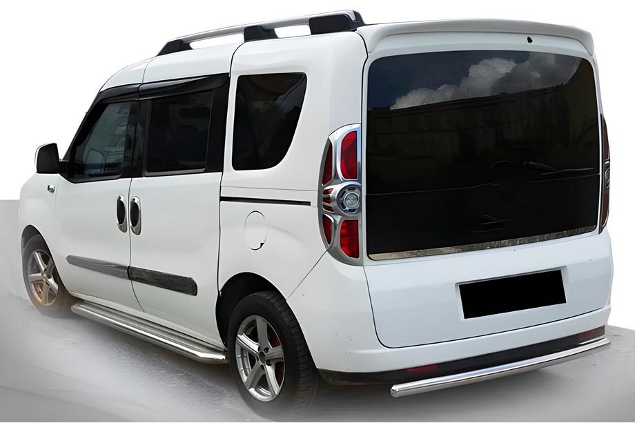 Opel Combo 2012–2018 Bakre skyddsbåge (rostfritt stål) Image