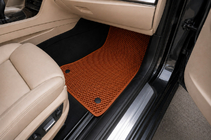 BMW 7-serien F01/F02 2008–2015 EVA bilmattor (för F01, orange) foto 2