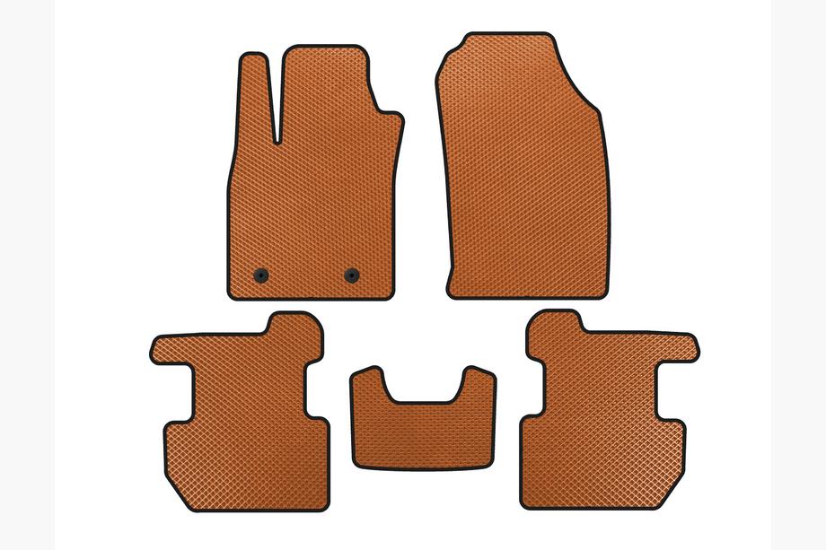 Ford Ecosport 2013–2022 EVA-mattor (2018-2022, orange) Image
