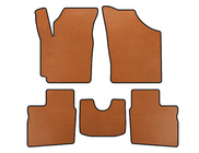 Geely CK-1 2005–2008 EVA-bilmattor (2005-2009, SD, Orange) foto 1