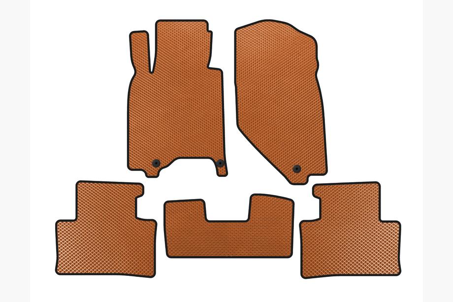 Infiniti G25/G35/37 (V36/CV36) 2006–2015 EVA bilmattor (G37 X, SD, Orange) Image