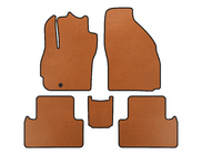 Mazda 5 2005–2009 EVA-mattor (2 rader, 7-sits, orange) foto 1