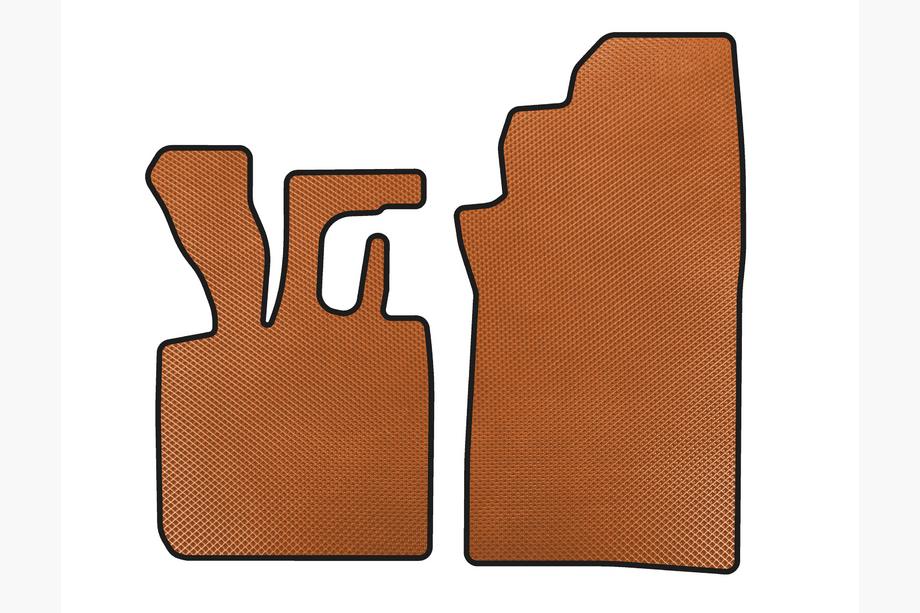 Smart 1998–2007 EVA bilmattor (1998-2003, Cabriolet, Orange) Image