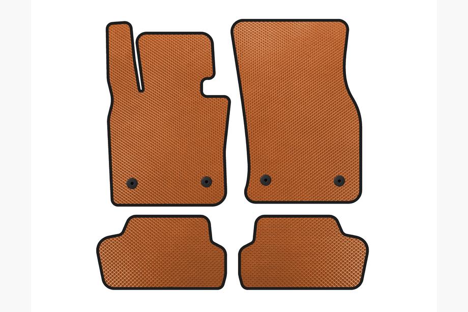 Mini Cooper F55/56/57 2014–2023 EVA-golvmattor (för F56, orange) Image