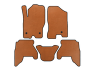 Nissan Pathfinder R51 2005–2014 EVA bilmattor (2 rader, Orange, 2010-2014) foto 1