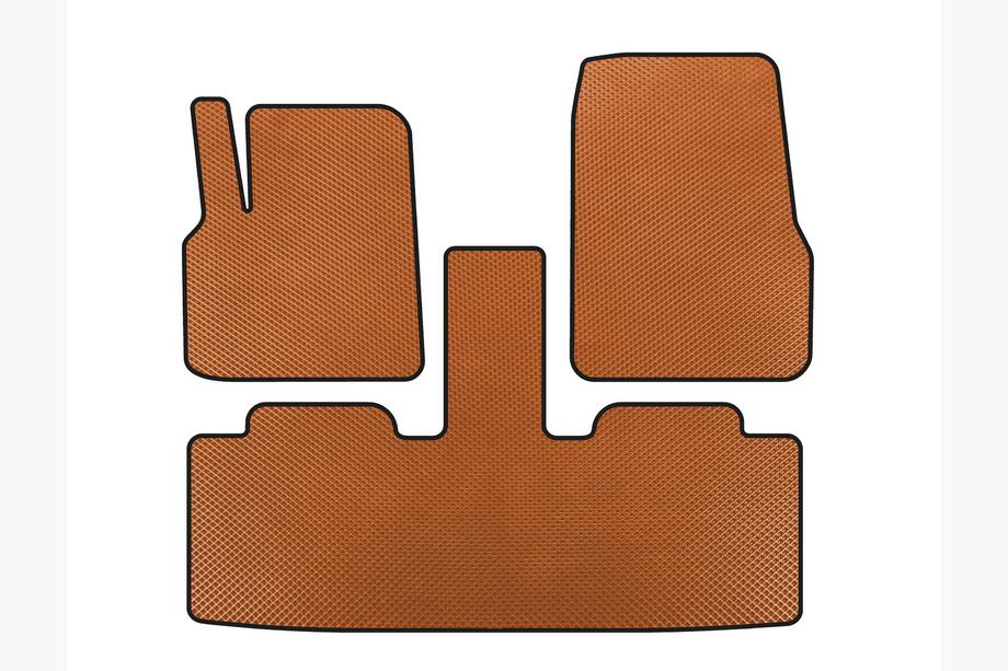 Renault Espace 2002–2014 EVA-mattor (2 rader, 7-sits, orange) Image