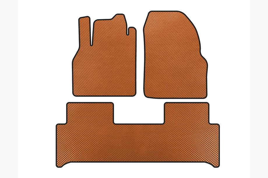 Renault Scenic/Grand 2003–2009 EVA bilmattor (Orange) Image