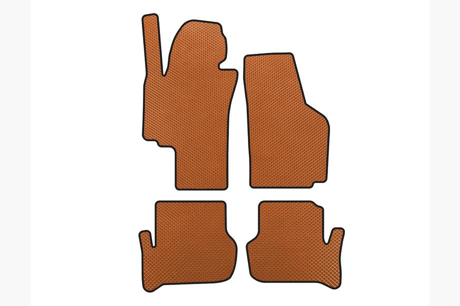 Seat Toledo 2005–2012 EVA bilmattor (Orange) Image