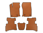 Toyota 4Runner 2009–2024 EVA bilmattor (2 rader, 2014-2024, 7-sits, Orange) foto 1